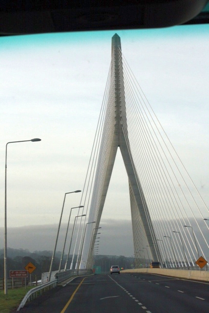 bridge that we crossed going into the city of Waterford