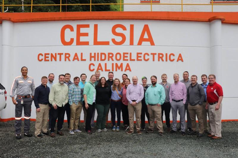 Nebraska LEAD 40 visited a hydroelectric plant while in Colombia. This site was built in the 1960s and produces about 5% of power for the country. 