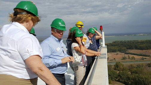 LEAD 36 on a tour during their NCTA seminar