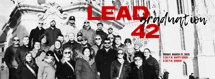 LEAD 42 graduation graphic