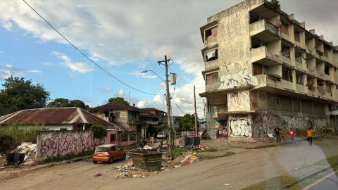 A Panamanian barrio