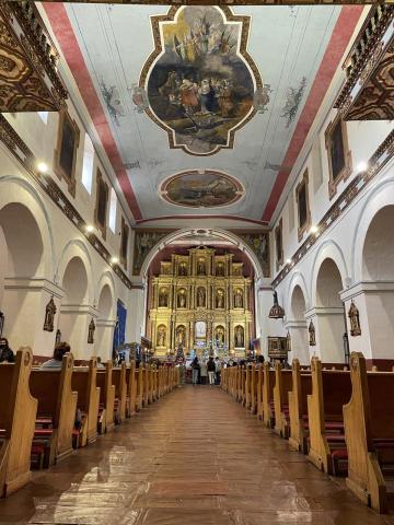 The City Center is the oldest district of Bogota. The Church of Nuestra Señora de la Candelaria dates back to 1703 and stands as one of the active symbols of the Roman Catholic faith that is an indelible aspect of Colombia’s religious and cultural identity. 