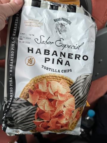 A bag of habanero chips.
